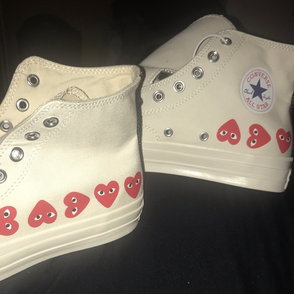 Comme des Garcons PLAY Other - Comme Des Garçons PLAY x Converse | High Multi CDG